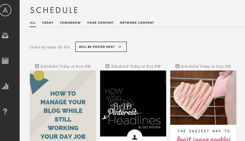 Pinterest Scheduling