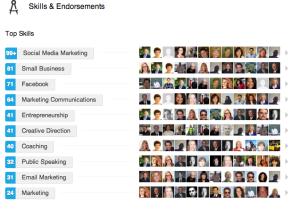 On LinkedIn, Giving an Endorsement Just Takes a Click or Two