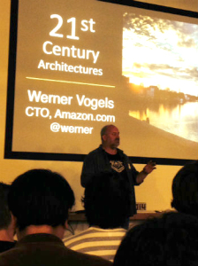 Werner Vogels, CTO of Amazon