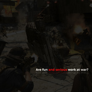 Are Fun and Serious Work At War?