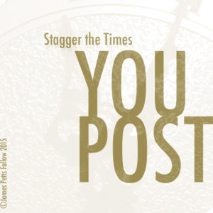 Stagger the Times You Post