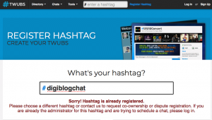Register Your Hashtag