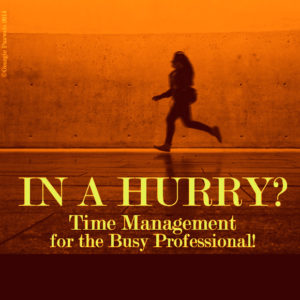 In a Hurry? Time Management for the Busy Professional!